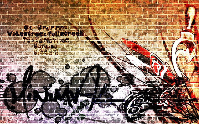 Gi, r graffiti HD wallpaper