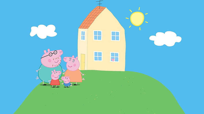 Peppa Pig Preppy HD-Hintergrundbild