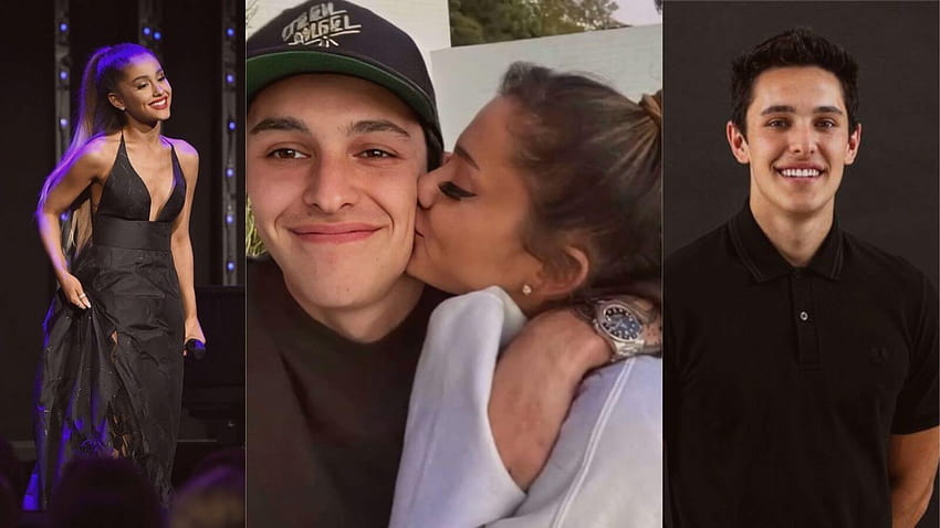 Singer Ariana Grande engaged to boyfriend Dalton Gomez after 11 months of dating:Unseen are out now! HD wallpaper