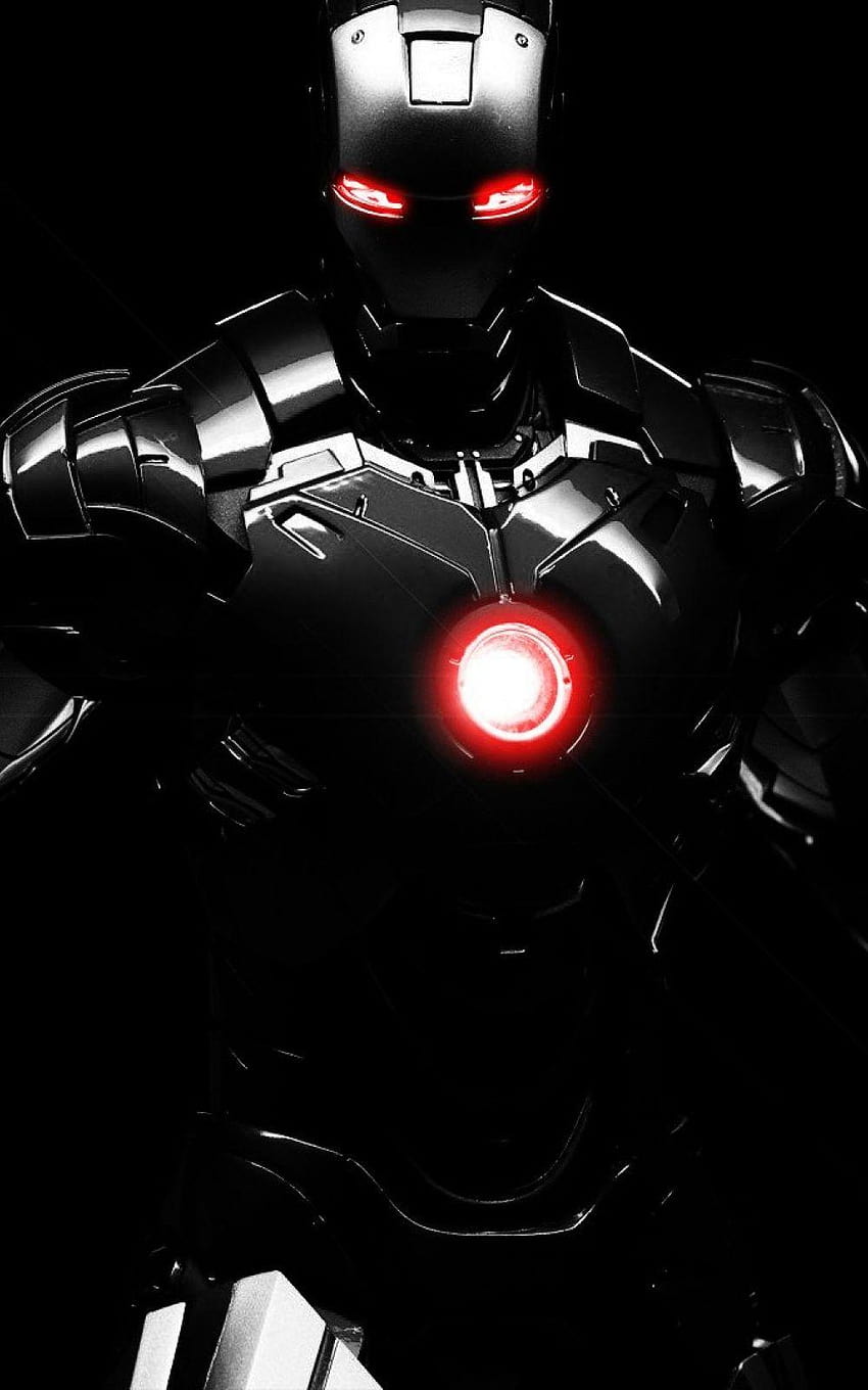 Iron Man Black Armor Android, ironman за android HD тапет за телефон