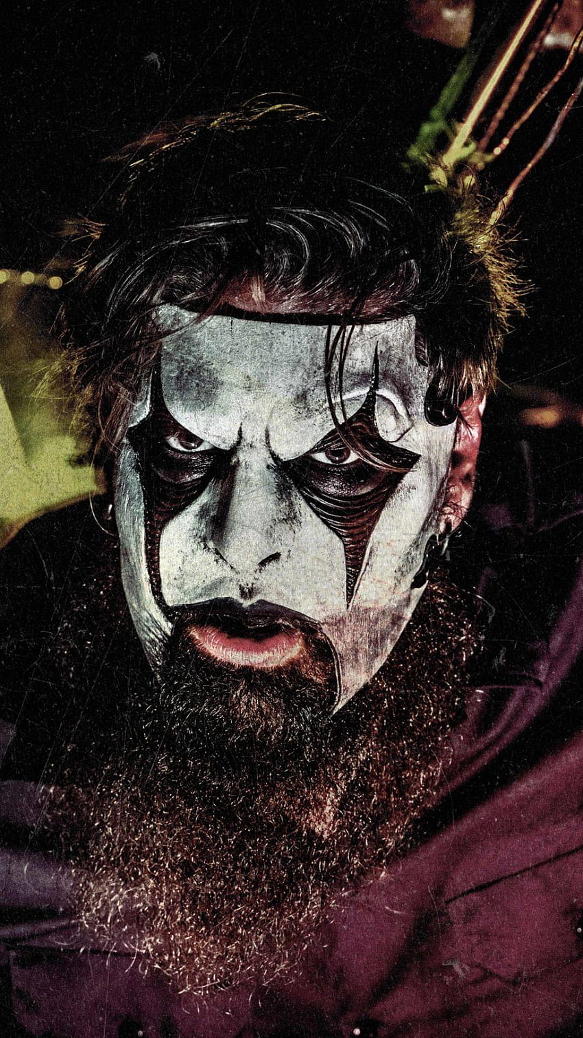 Backgrounds Jim Root Guitarist Makeup Slipknot Band Heavy Metal, metal band mobile HD phone wallpaper