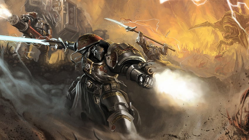 4 Warhammer 40k Grey Knights HD wallpaper