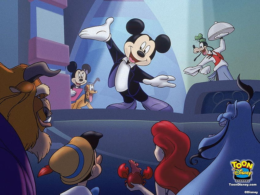 Disney house of mouse HD тапет