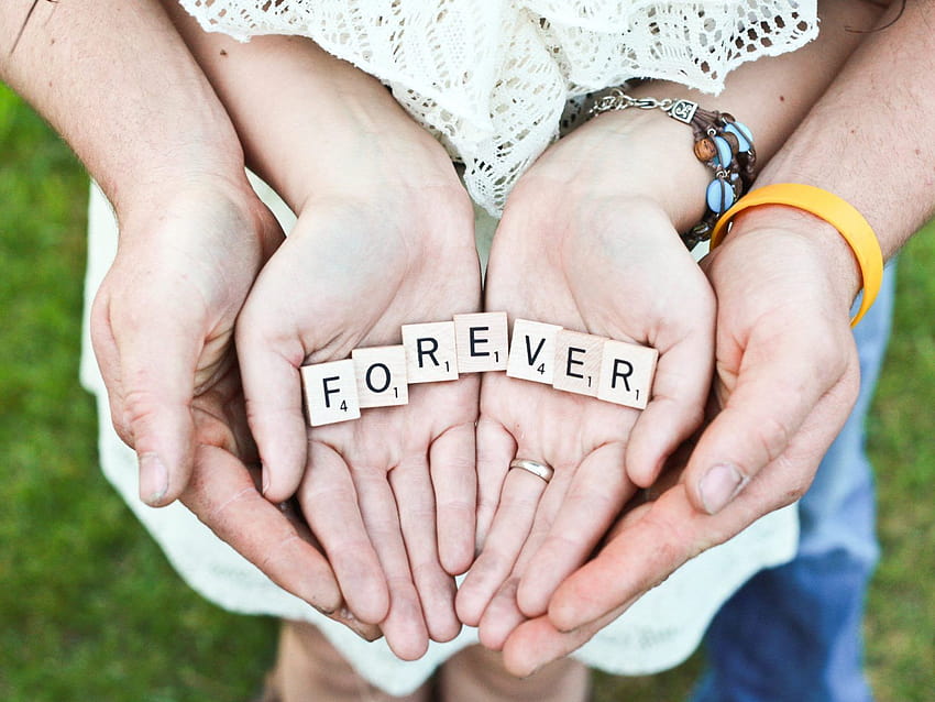 Holding Hands Couple Love Forever HD wallpaper