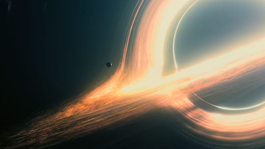Interstellar Gargantua space , black hole gateway HD wallpaper