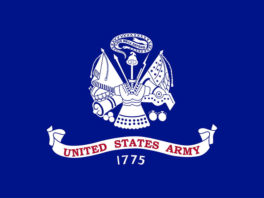File:Field flag of the United States Army.svg, logo dell'esercito degli Stati Uniti Sfondo HD