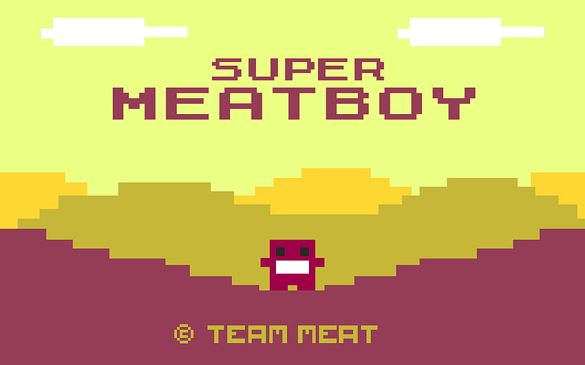 super meat boy forever HD wallpaper