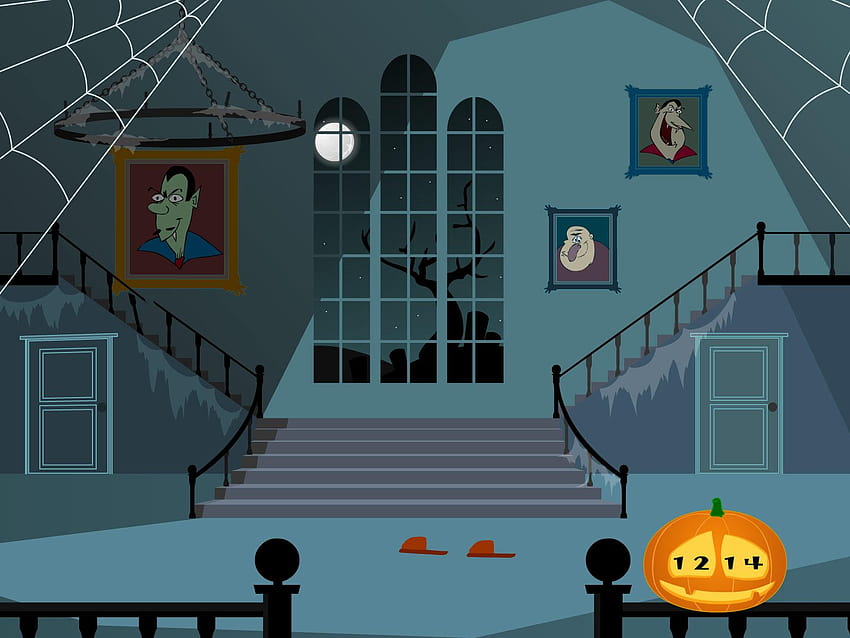 Best 4 The Ghost Inside on Hip, spooky house cartoon HD wallpaper | Pxfuel