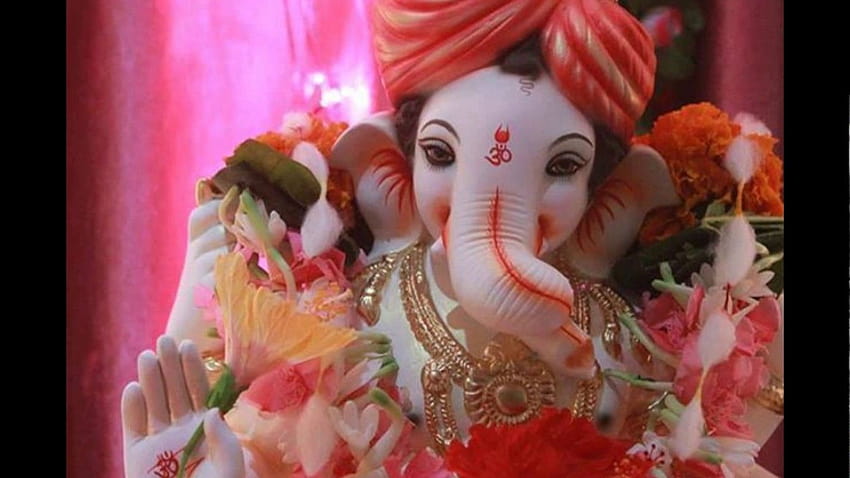 Lord Ganesha , Ganesha , Ganesha , Ecards Video, süßer Ganpati HD-Hintergrundbild