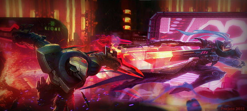 Project Zed and Lucian Full HD wallpaper