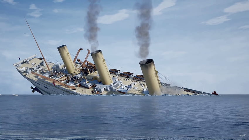 HMHS BRITANNIC SINKS – REAL TIME DOCUMENTARY HD wallpaper