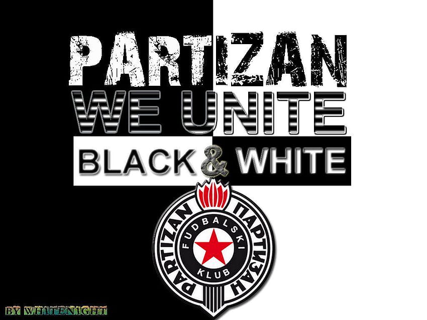 Partizan Ponos Srbije ve arka planlar, Partizan Belgrad HD duvar kağıdı