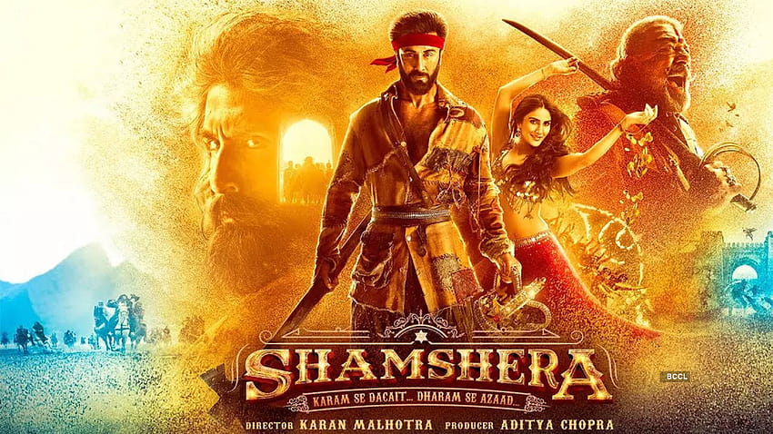 Shamshera Movie Review: A slow, bollywood 2022 movie HD wallpaper