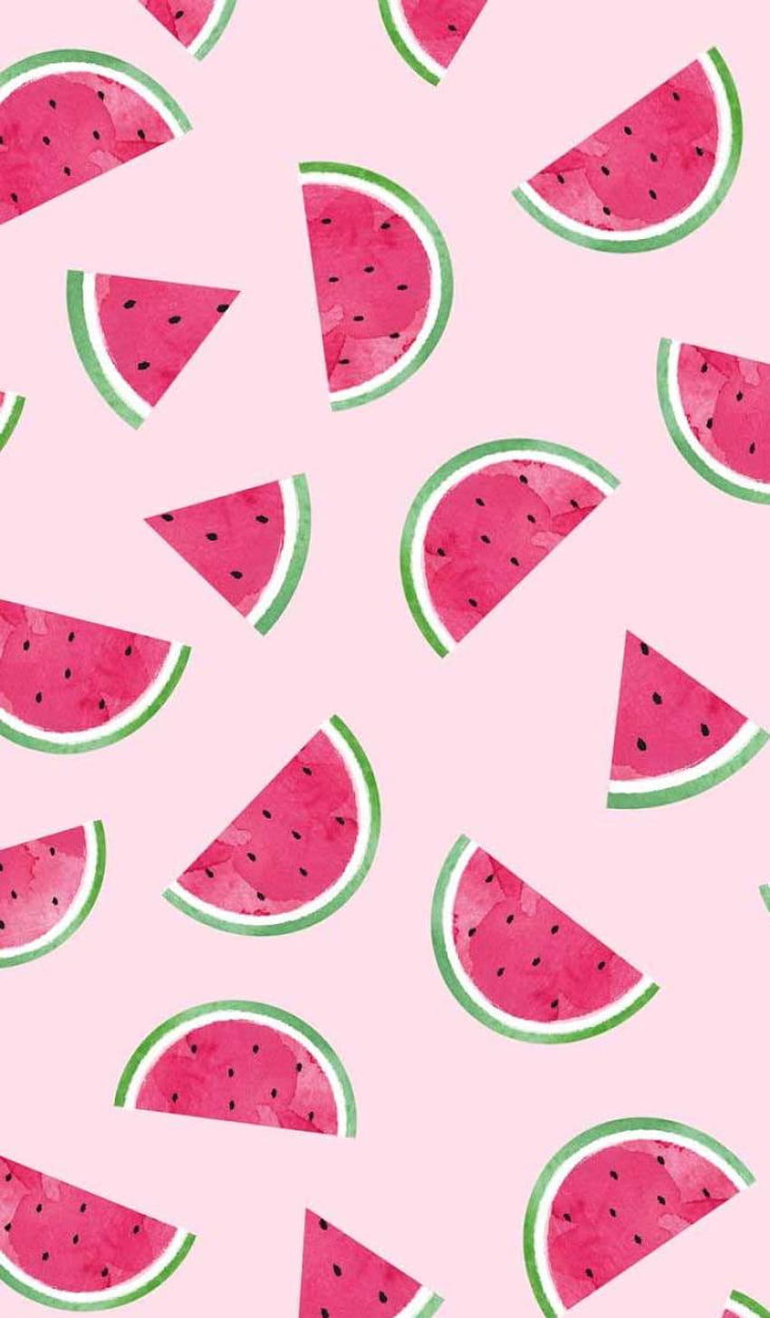 Wassermelonen-Aquarell, Wassermelonen-iPhone HD-Handy-Hintergrundbild