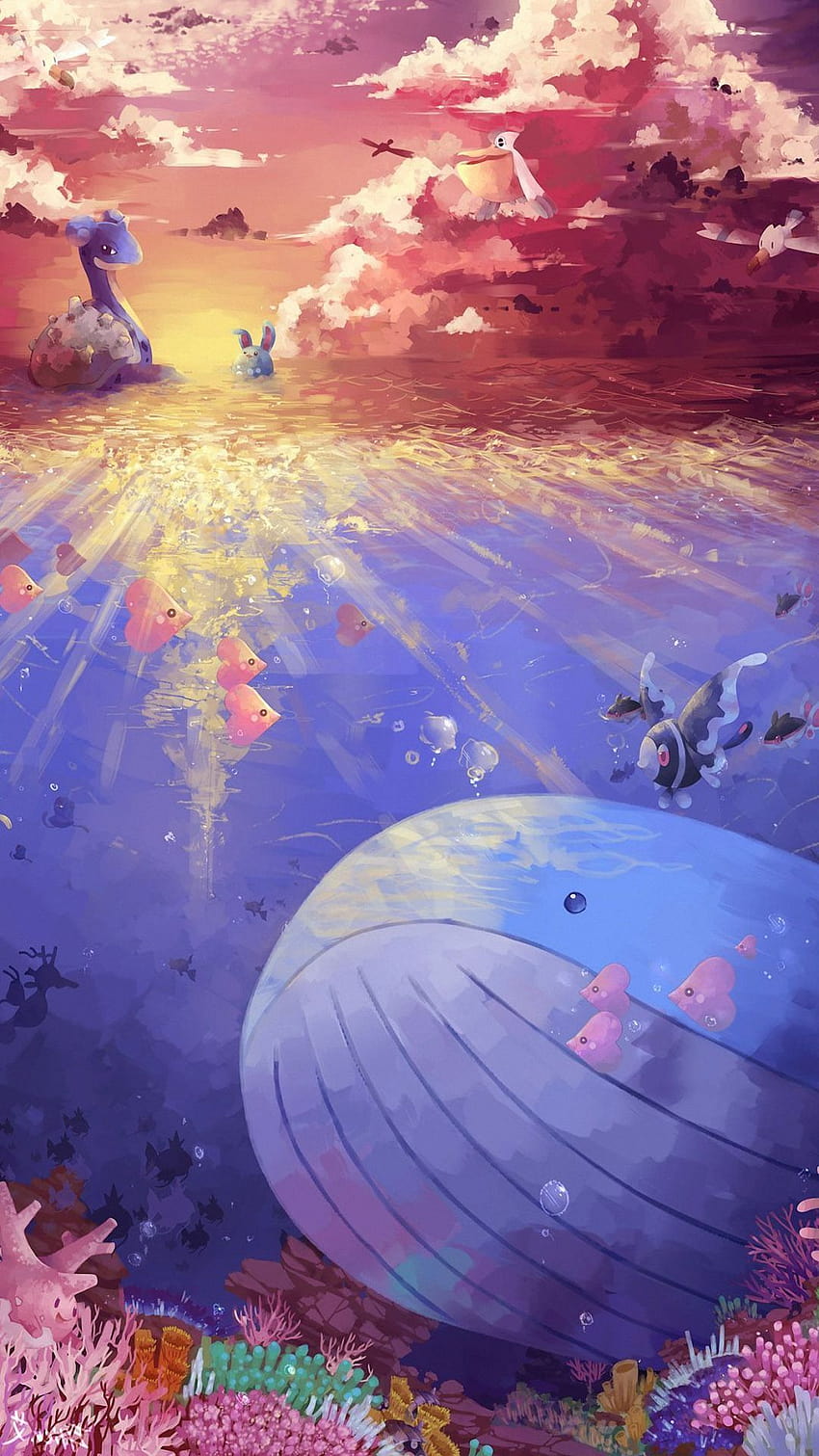 Pokemon 20th Anniversary: A Wild Lapras Has Appeared - 21:9 Ultrawide HD  Wallpaper (3440x1440)