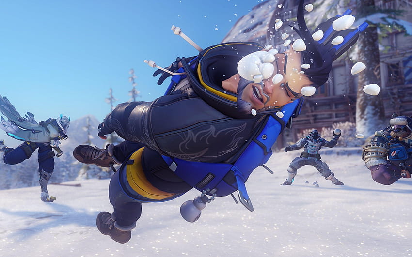 2560x1600 Video Game Backgrounds, Overwatch, Video Game, snowball fights HD wallpaper