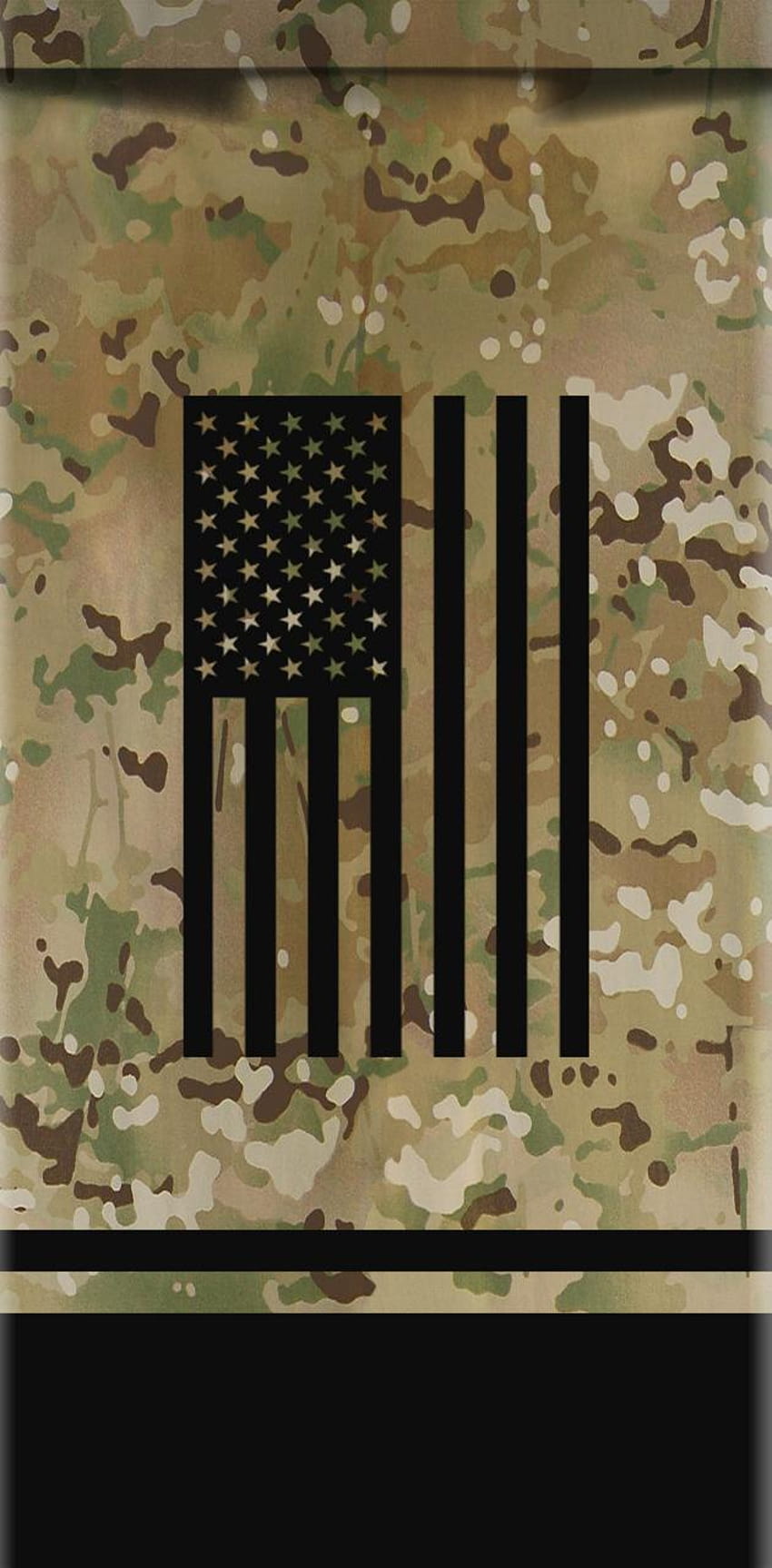 Combat Flag by Studio929, camo american flag HD phone wallpaper