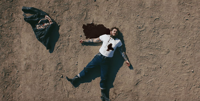 Watch Post Malone Come Back From the Dead in 'Goodbyes' Video, post malone goodbyes ft young thug HD wallpaper