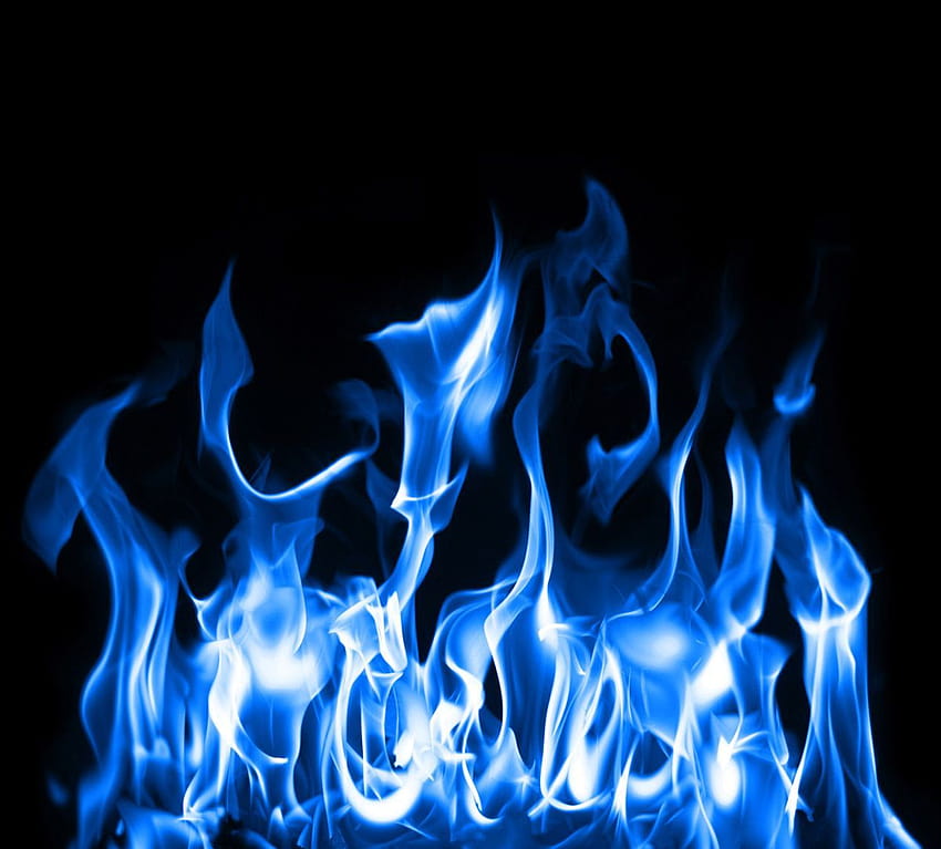 Animowany niebieski płomień Gif, animowane płomienie ognia Tapeta HD