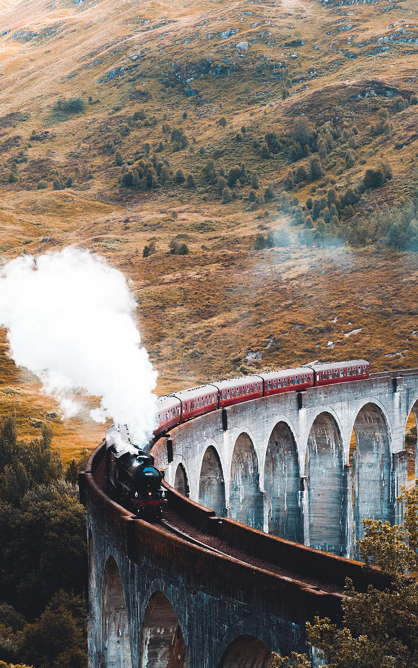 Download Harry Potter And Hogwarts Express Wallpaper | Wallpapers.com