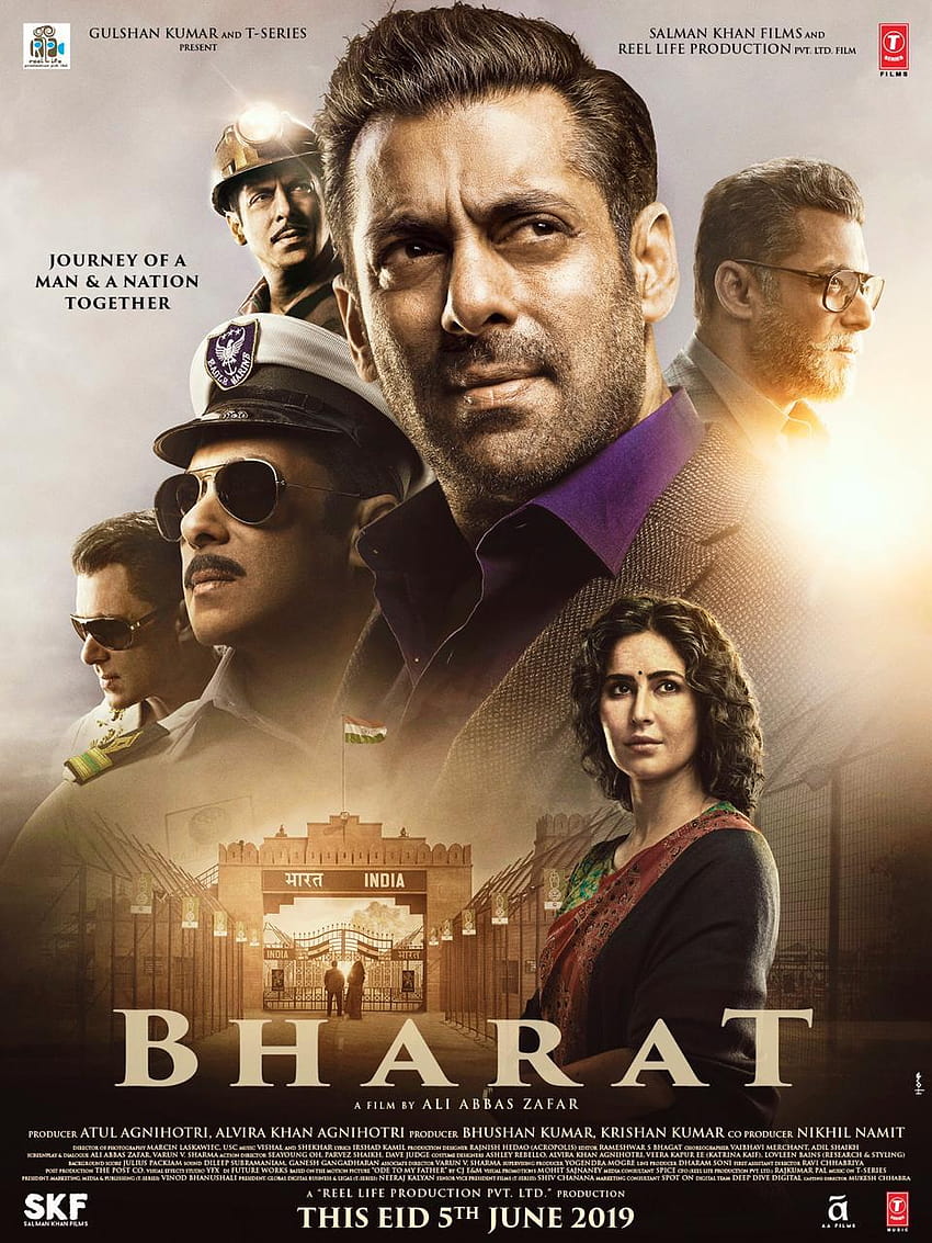 Bharat Movie Poster & First Look on Coming Trailer HD phone wallpaper