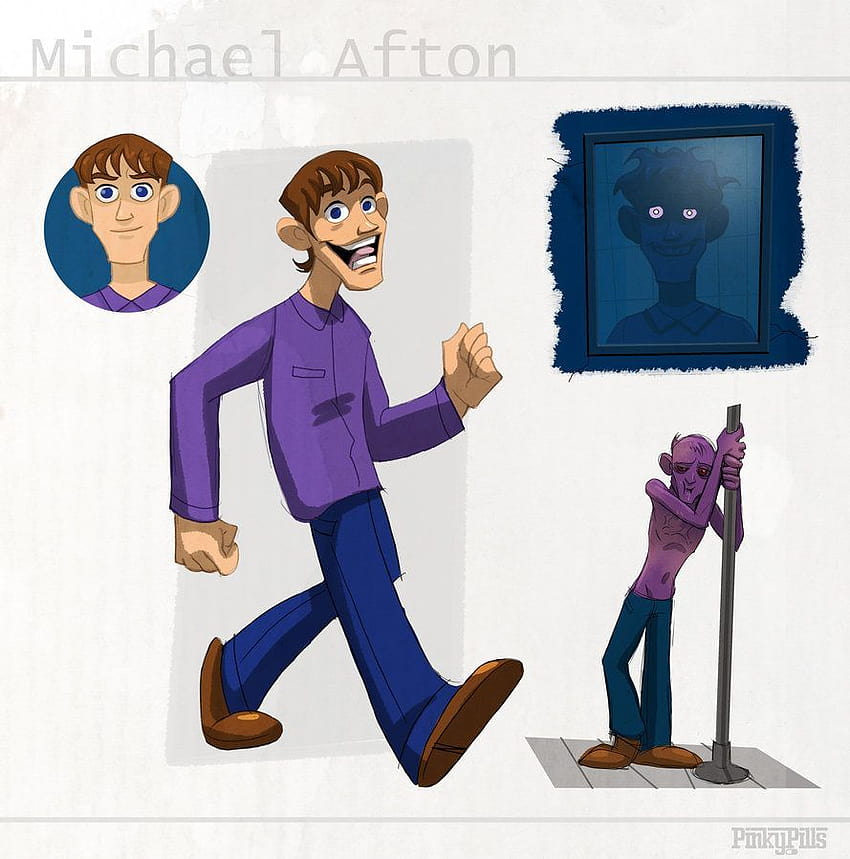 マイケル・アフトン by PinkyPills, fnaf michael afton HD電話の壁紙