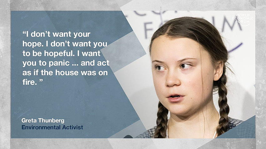 World Economic Forum on Twitter:, greta thunberg HD wallpaper