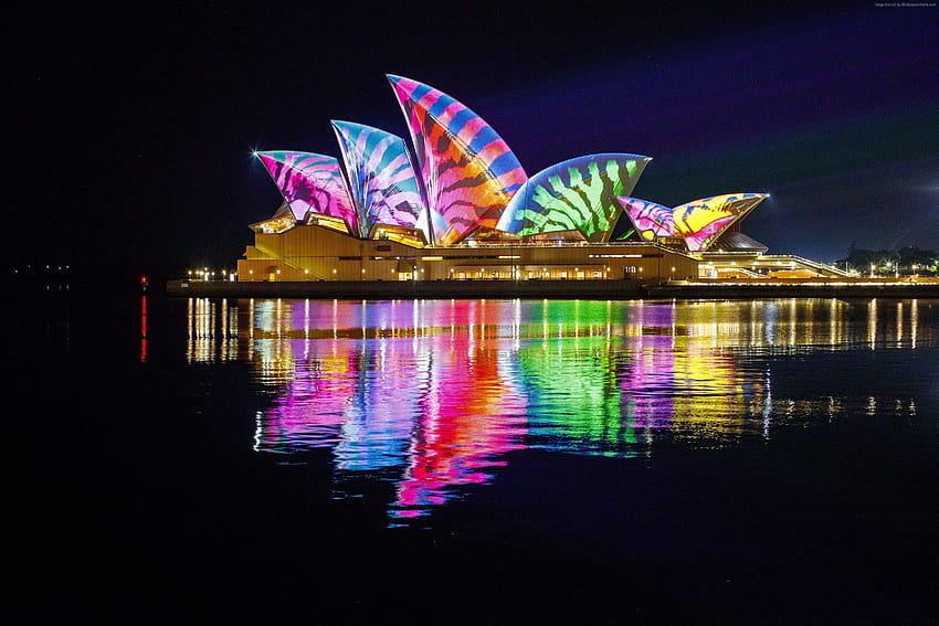 Sydney Opera House, lebendiges Sydney HD-Hintergrundbild