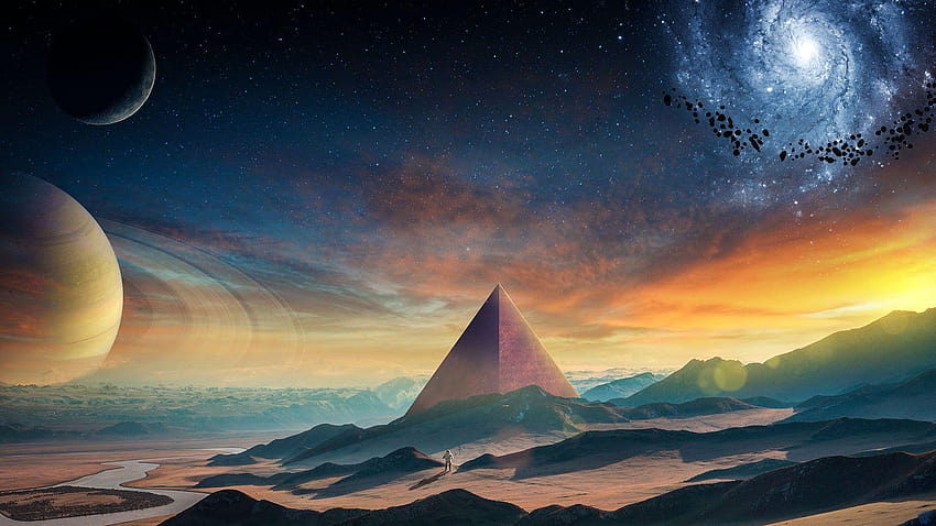 Pyramid Full and Backgrounds HD wallpaper