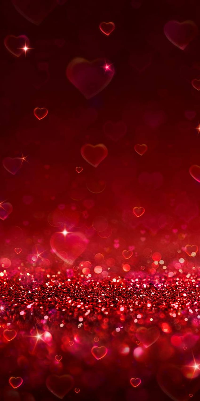 Hearts Glitter by Sixty_Days, glitter hearts HD phone wallpaper