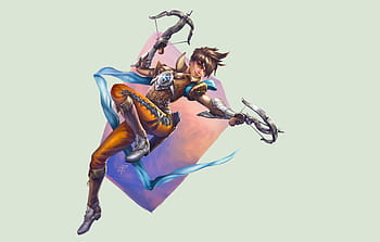 Wallpaper : video games, Tracer Overwatch 1920x1080 - meme12