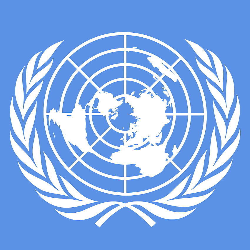 nações unidas A bandeira da ONU, bandeira das nações unidas Papel de parede de celular HD