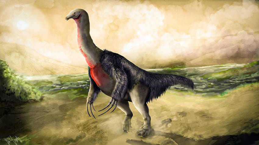 Therizinosaurus HD wallpaper | Pxfuel