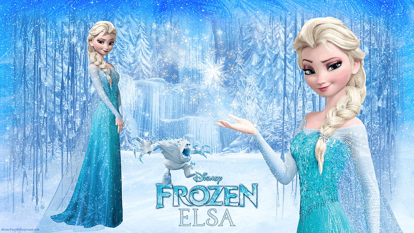 Disney Frozen Elsa, film gelé Fond d'écran HD