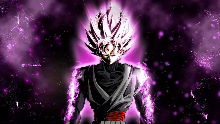 Goku Black, estética de dragon ball para pc papel de parede HD