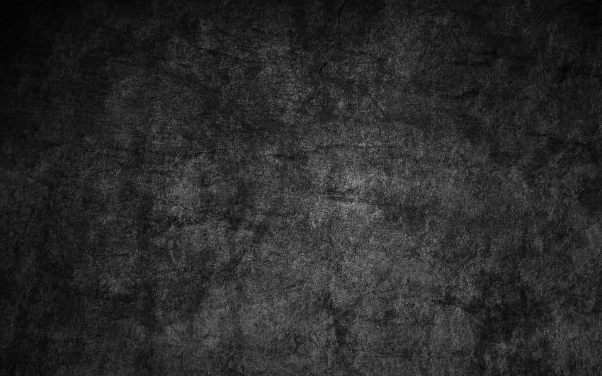 черен каменен фон, каменни текстури, черен гръндж HD тапет