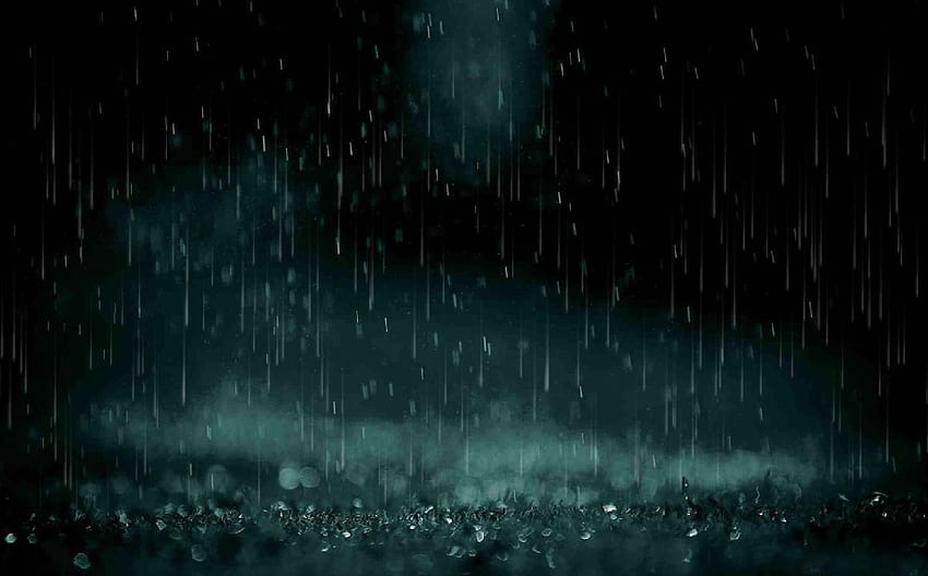 4 Animowany Deszcz dla komputera deszczowego Tapeta HD