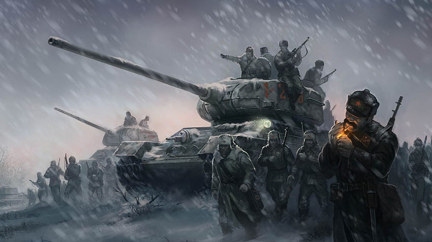 제2차 세계대전 삽화, 배경, Wxt5ww, 애니메이션 2차 세계대전 HD 월페이퍼