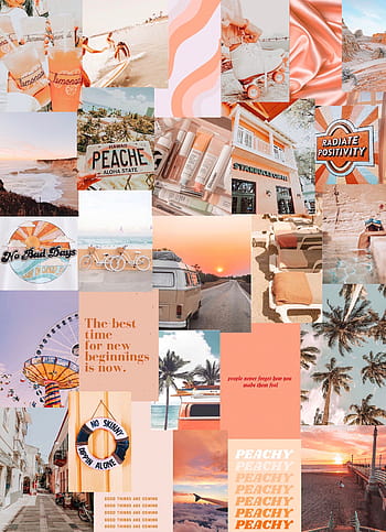 Beach summer collage HD wallpapers | Pxfuel