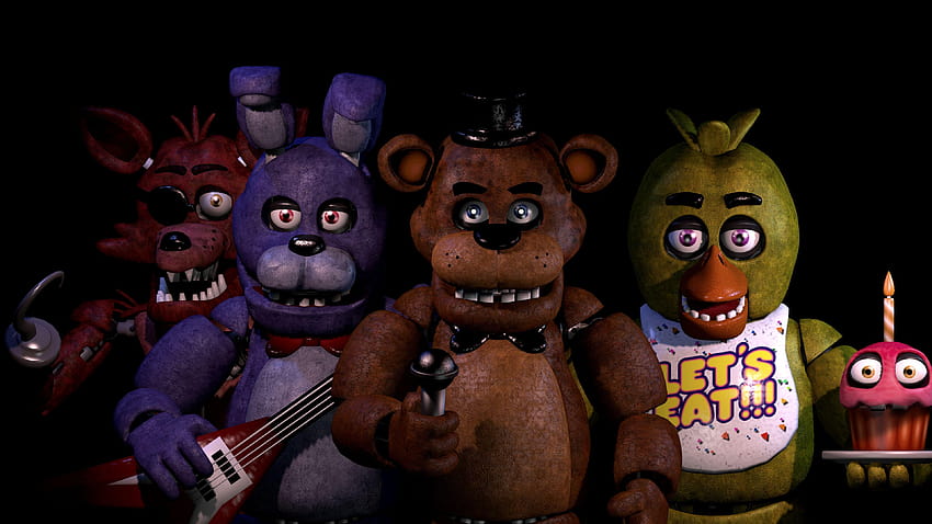 Five Nights At Freddy's 1 Extras - Imágenes De Five Nights At Freddy's 1,  HD Png Download - 2018x811(#415404)