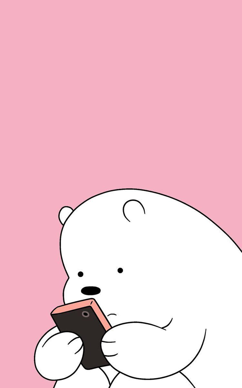 oso de hielo nosotros osos desnudos fondo de pantalla del teléfono