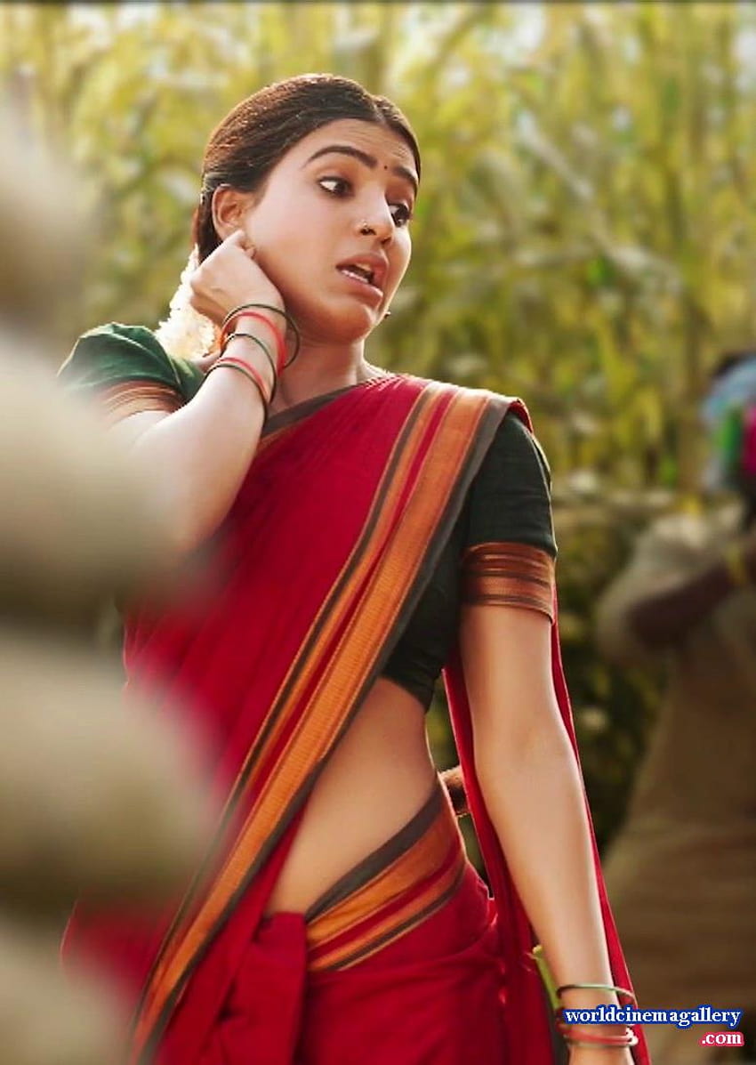 Samantha Hot Stills At Rangasthalam Movie, samantha rangasthalam HD тапет за телефон