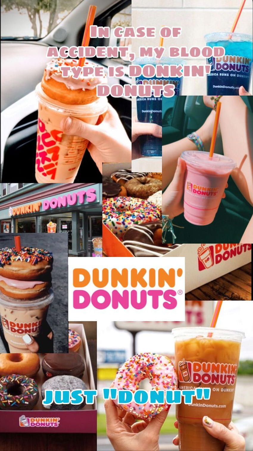 Dunkin' donuts iPhone nel 2020, estetica dunkin Sfondo del telefono HD