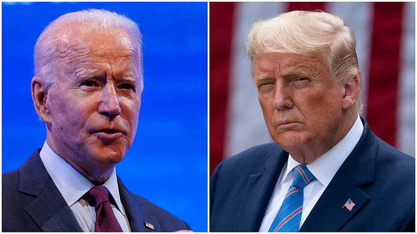 Donald Trump ve Joe Biden: Tarihin en önemli tartışması mı? Büyük Hesaplaşma yakın, joe biden vs donald trump HD duvar kağıdı