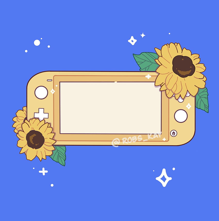 Floral Switch Lite, estetyczny przełącznik Nintendo Tapeta na telefon HD