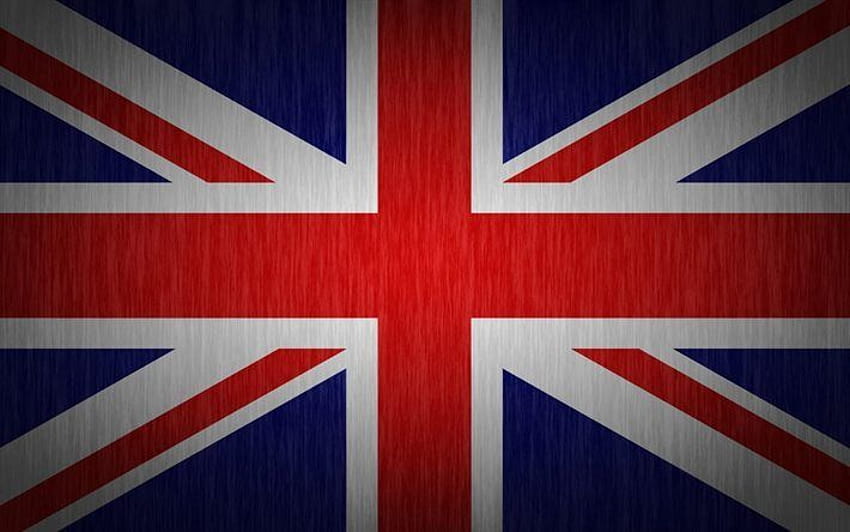 영국 국기, 선 질감, 유니온 잭, 플래그, 영국 국기. HD 월페이퍼