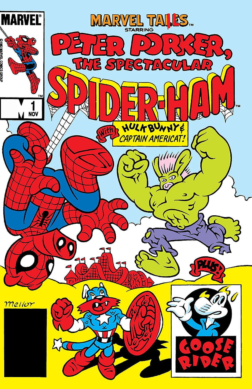 Marvel Tails Starring Peter Porker the Spectacular Spider, spider ham peter porker HD phone wallpaper
