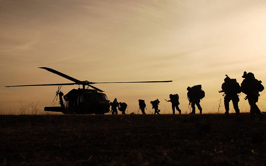 Amerikanisches Militär, Armeeminimalist HD-Hintergrundbild