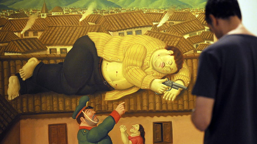 Kolombiya'nın görsel sanatçıları 50 yıllık yalnızlıktan çıkıyor, Fernando Botero HD duvar kağıdı