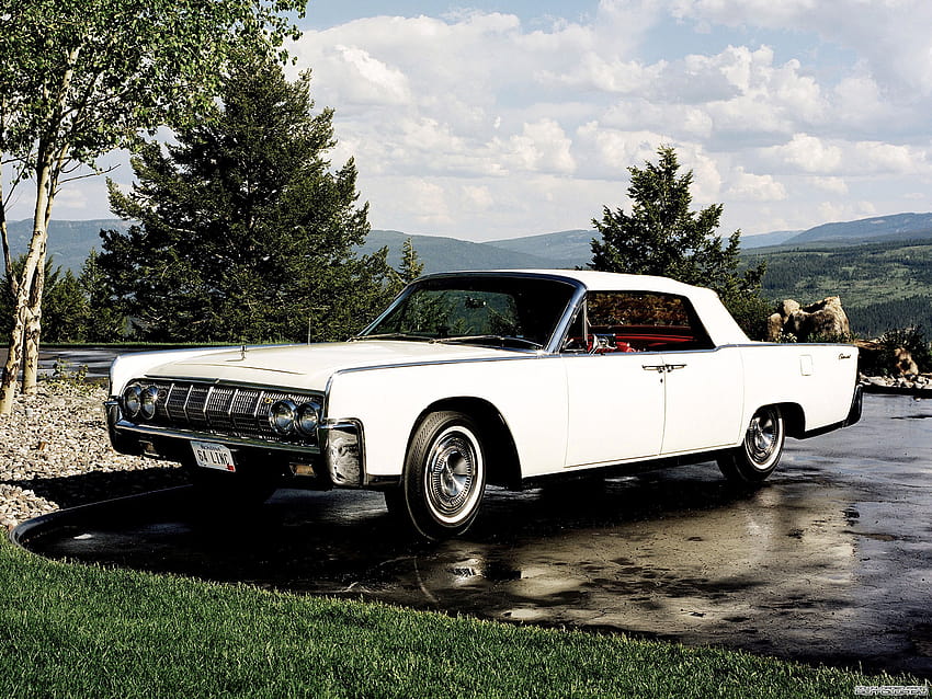 Lincoln Continental Convertible '1964 HD wallpaper